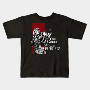 You Gonna Get Purged Art Aged Kids T-Shirt